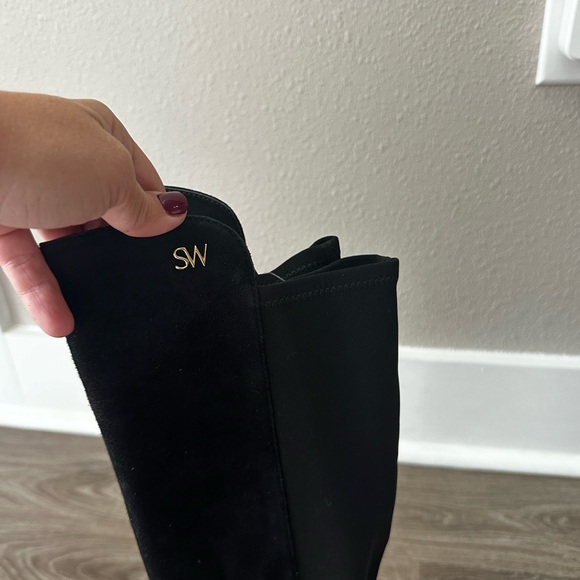 Stuart Weitzman Keelan City Suede Boots 7.5 - Picture 8 of 9